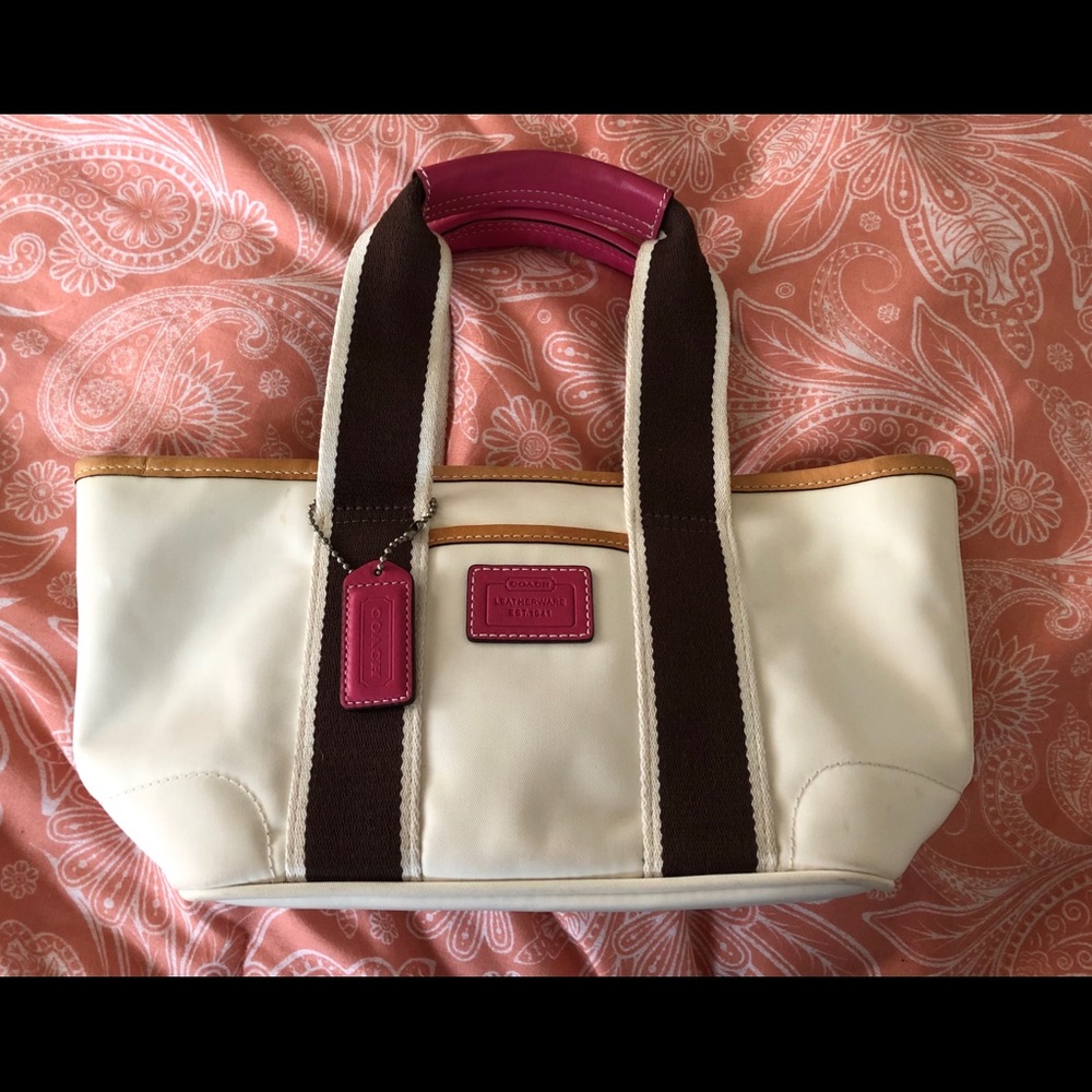 Coach Mini Hampton tote
